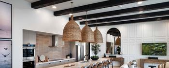 Resident clubhouse with demonstration kitchen